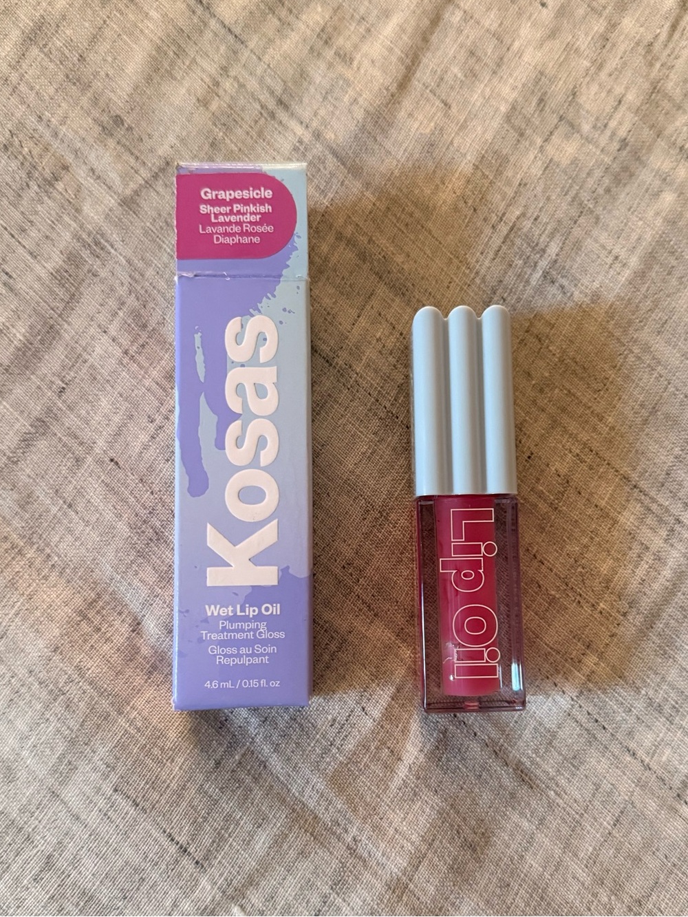 KOSAS Wet Lip Oil Gloss in Grapsicle - NEW